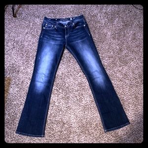 Miss Me boot cut jeans.